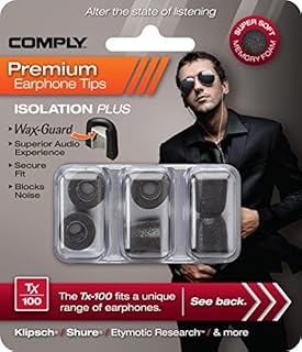 Comply (コンプライ) イヤホンチップ Tx-100 ブラック Mサイズ (3ペア) Comply (コンプライ) イヤホンチップ Tx-100 ブラック Mサイズ (3ペア)